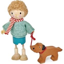 Popje Mr. Goodwood en hond | Tender Leaf Toys